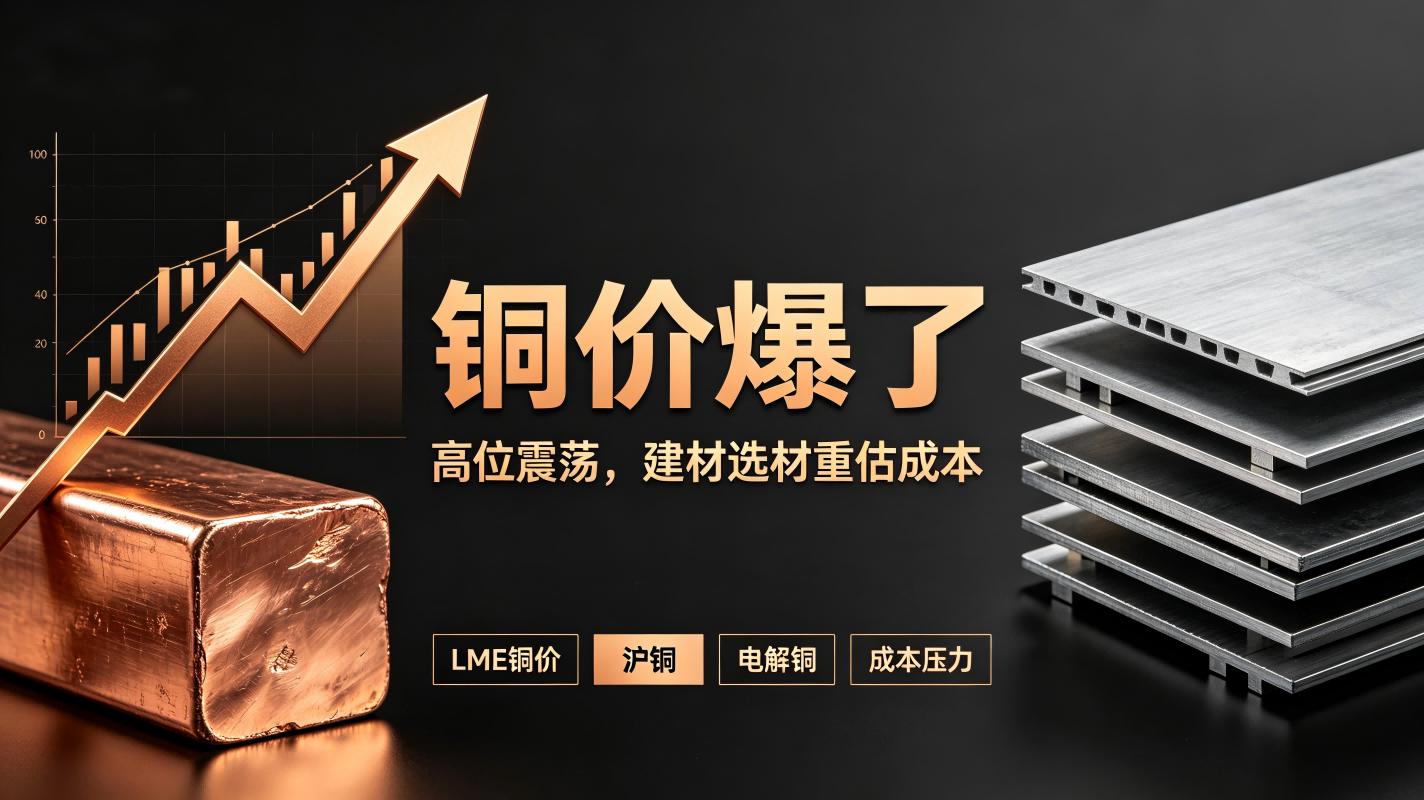 铜价爆了！建材选材风向大变，铝板成性价比硬核优选